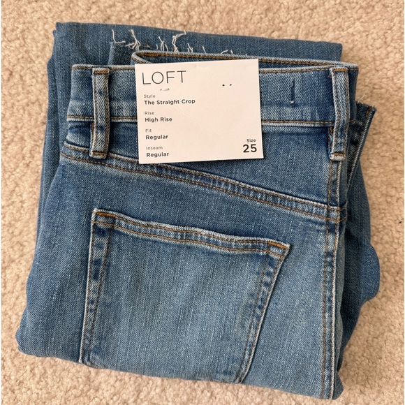 NWOT LOFT jeans - Picture 2 of 4